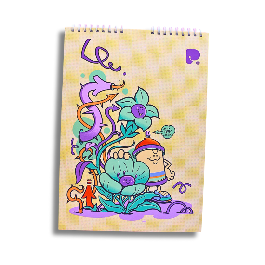 CUADERNO DE DIBUJO A3 DE PAINT